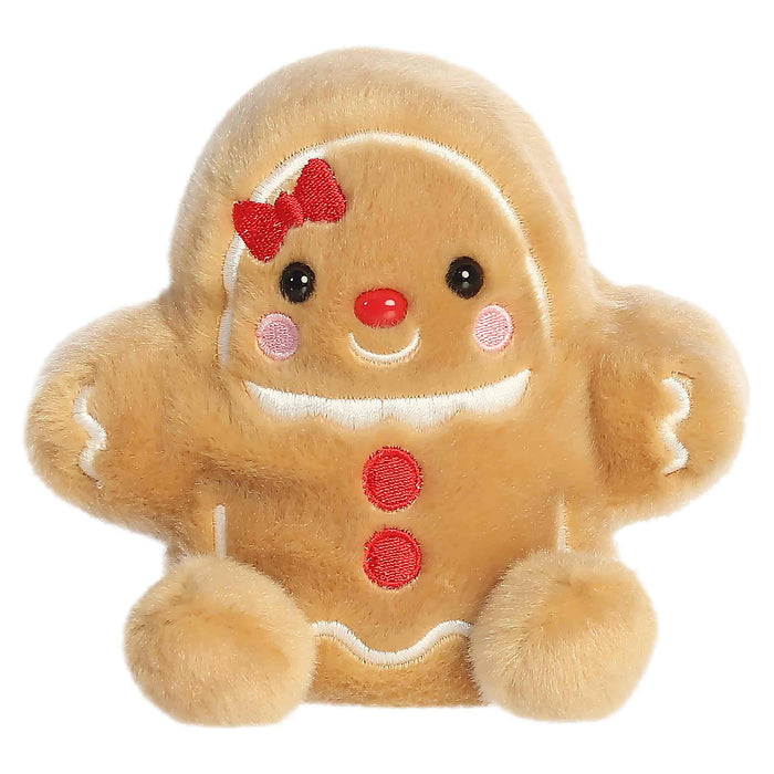 Palm Pals 5 Inch Gia the Gingerbread Girl Holiday Plush Toy