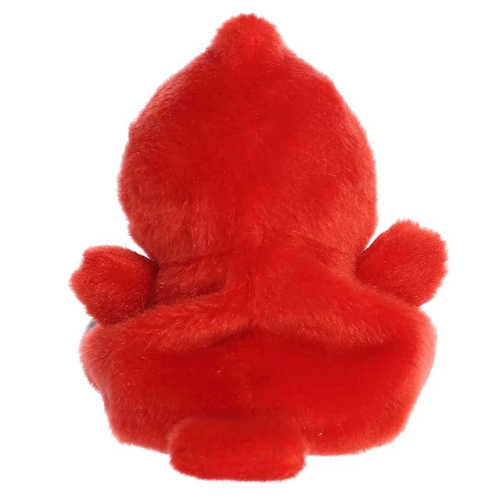 Palm Pals 5 Inch Louis the Cardinal Plush Toy - Owl & Goose Gifts