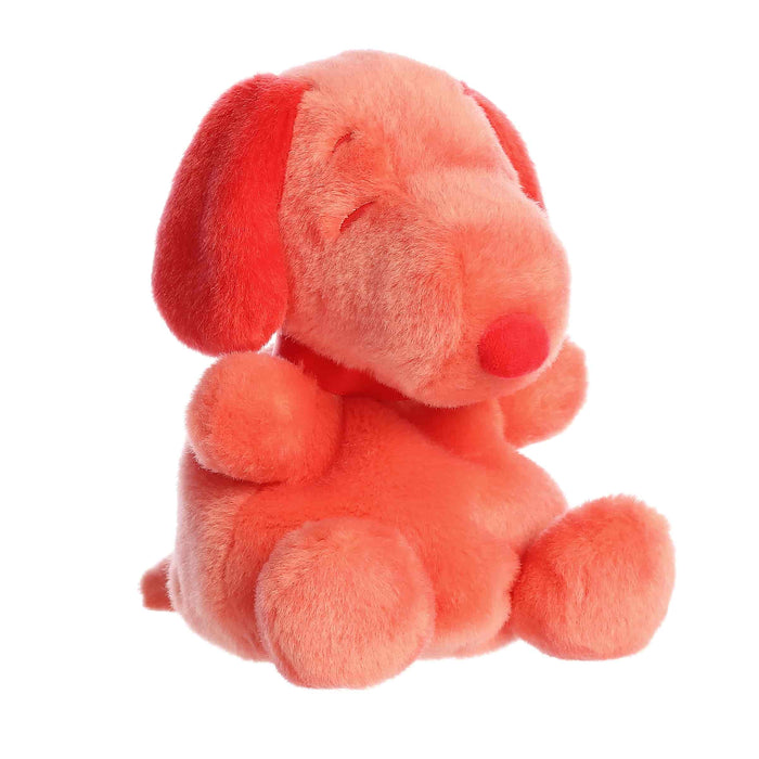 Palm Pals 5 Inch Peanuts Snoopy RED Plush Toy