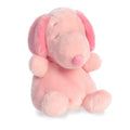 Palm Pals 5 Inch Peanuts Snoopy Spring PINK Plush Toy