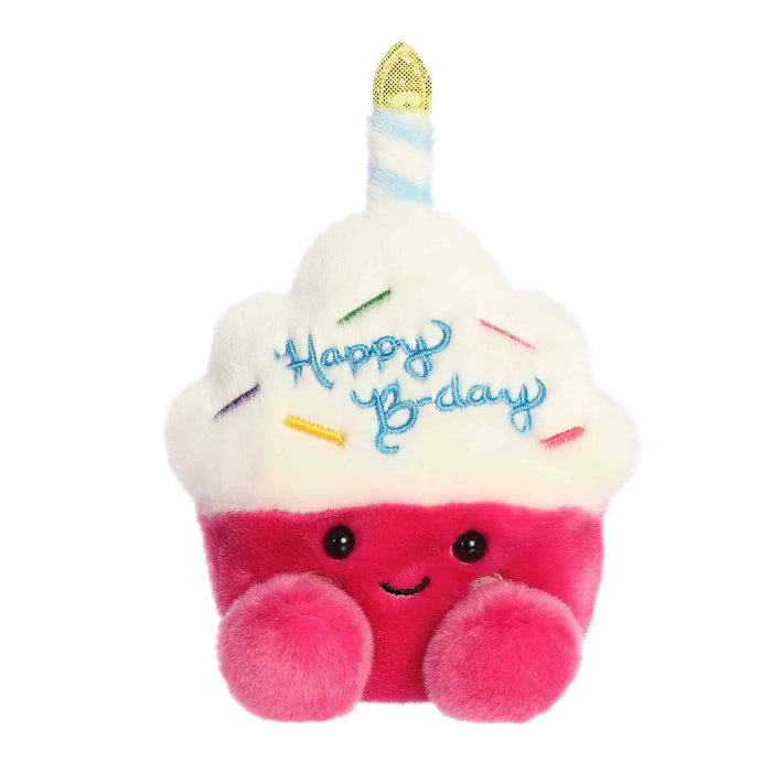 Palm Pals 5 Inch Sparkle the Birthday Cupcake Plush Toy