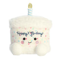 Palm Pals Party Sized 13 Inch Happy the B'Day Cake Plush Toy