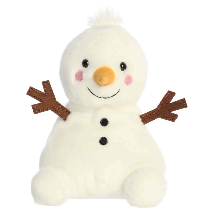 Palm Pals Party Sized 13 Inch Twig the Snowman Holiday Plush Toy
