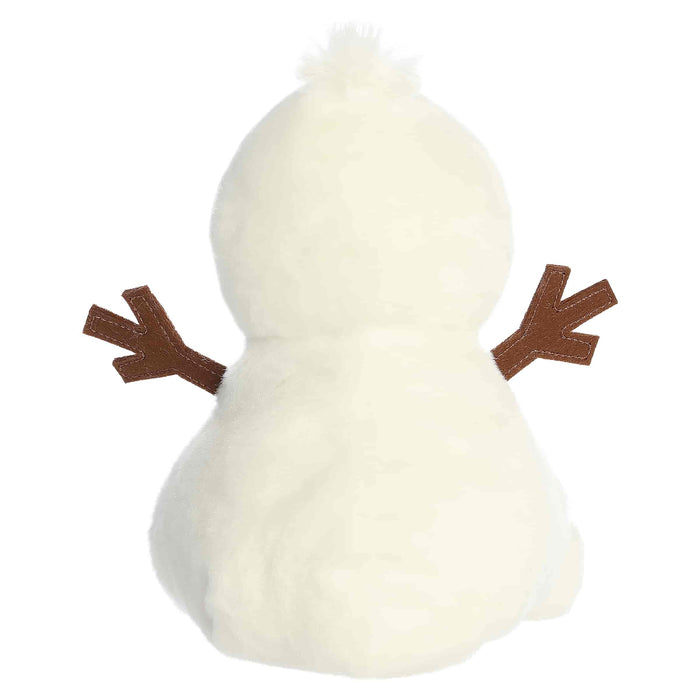 Palm Pals Party Sized 8 Inch Twig the Snowman Holiday Plush Toy