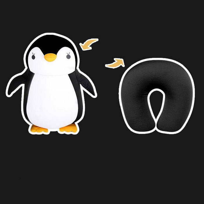 Penguin Travel Pillow Plush - Goodlifebean Stuffed Animals