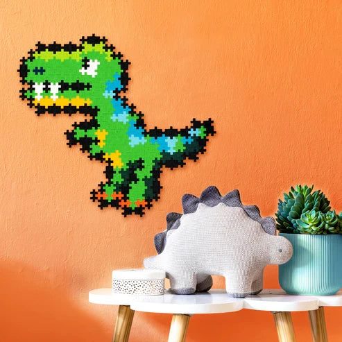 Plus Plus Puzzle By Number - T-Rex - 250 Piece