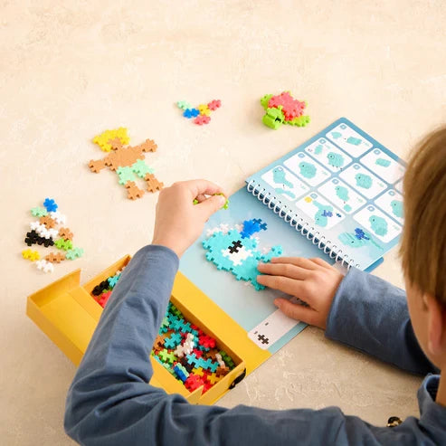 Plus Plus Puzzle By Number Activity Pad - Ocean - 125 Piece