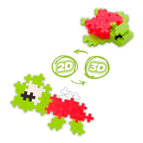 Plus Plus Puzzle By Number Activity Pad - Ocean - 125 Piece