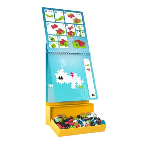 Plus Plus Puzzle By Number Activity Pad - Ocean - 125 Piece