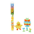 Plus Plus Tube Easter Chick - 70 Piece Building Set