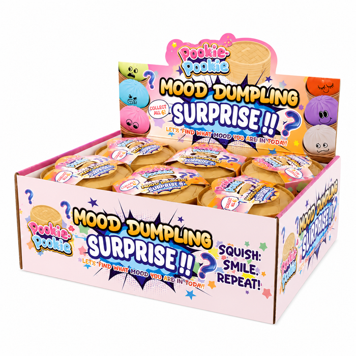 Pookie Pookie MOOD Dumpling - 3.5 Inch Surprise Squishy Sensory Toy