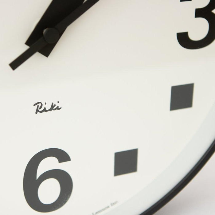 Riki Public Clock with Squares WR17-07 - tortoise general store