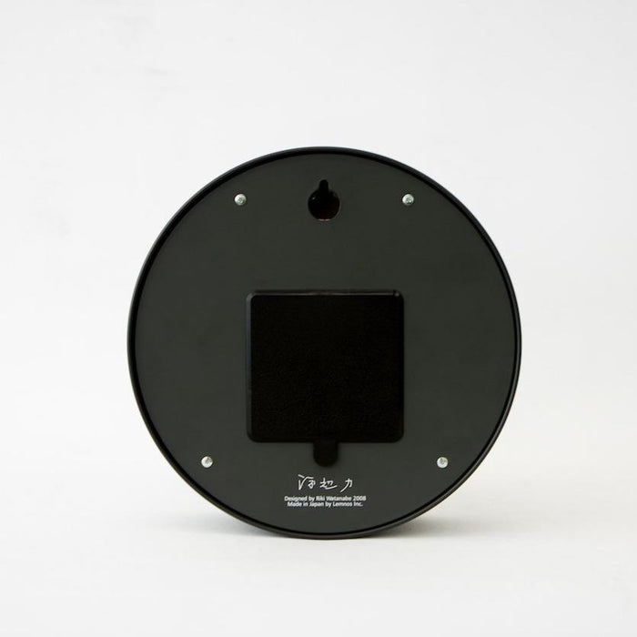 Riki Steel Clock Black WR17-10 - tortoise general store