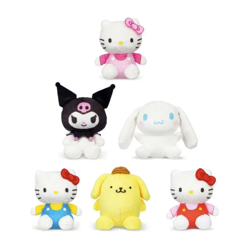 Sanrio Hello Kitty 3 Inch Micro Teenies Plush Toy - Hello Kitty in Blue Outfit