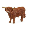 Schleich Farm World Highland Bull Toy Figure
