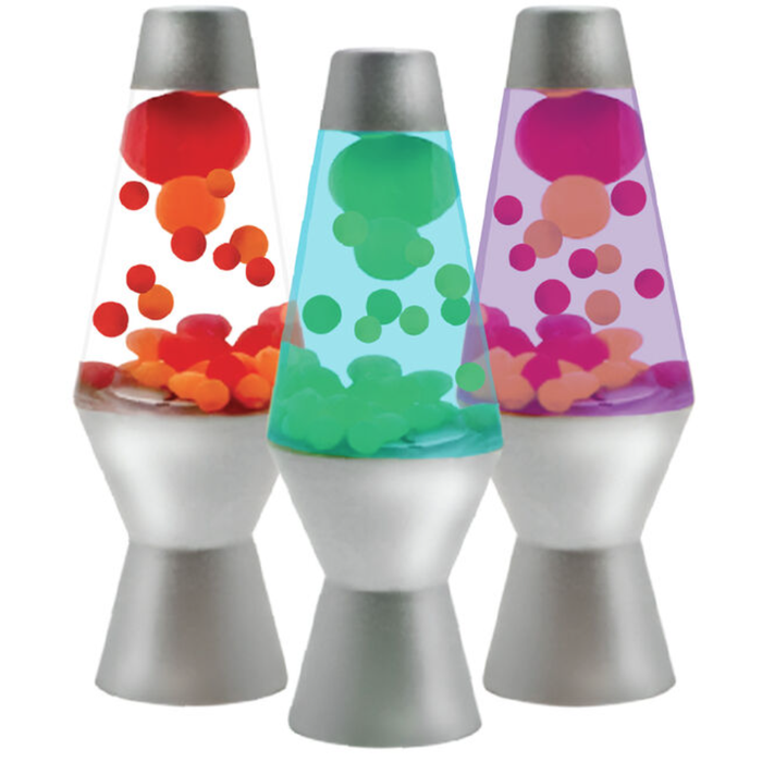 Schylling 4 Inch Squish N' Flow Lava Lamp - Squishy Squeeze Fidget Toy