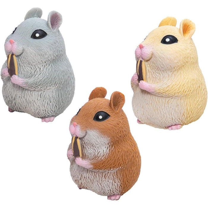 Schylling Chonky Cheeks Hamster - Squishy Squeeze Fidget Toy