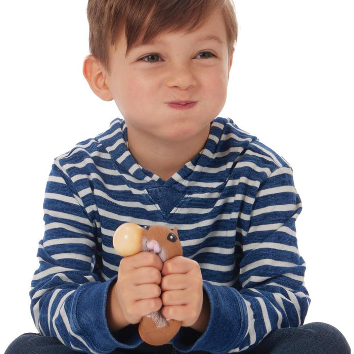 Schylling Chonky Cheeks Hamster - Squishy Squeeze Fidget Toy