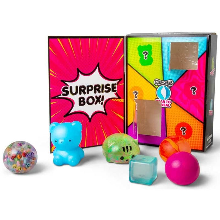 Scrunchems Squishy Surprise Box - 6 Sensory Surprise Toys