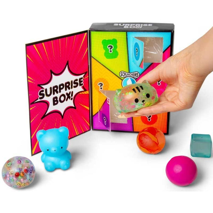 Scrunchems Squishy Surprise Box - 6 Sensory Surprise Toys