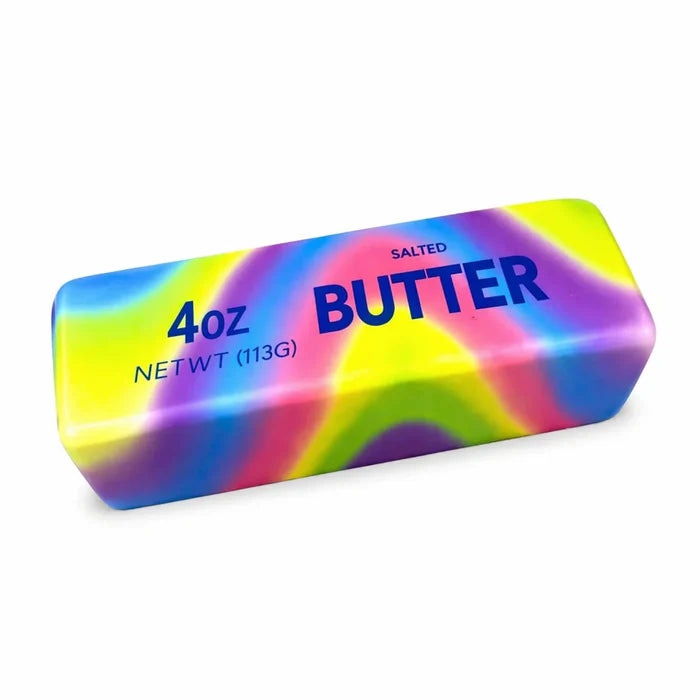 Slow Rise Squishy Butter RAINBOW 5 Inch Sensory Toy