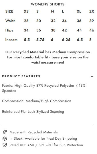 Spacefish Army Cosmic Whale Eco Pocket Shorts – Women’s Recycled Activewear