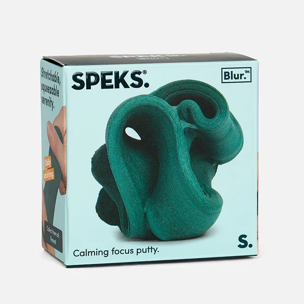 Speks Blur Focus Putty Fidget Toy - Forest