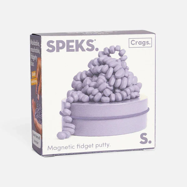 Speks Crags Magnetc Putty Fidget Toy (14+) - Matte Lavender