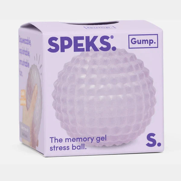 Speks Gump Surface Squish Ball Fidget Toy - Mist Scale
