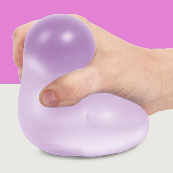 Speks Jumbo Gump Squish Ball Fidget Toy - Mist 4 Inch