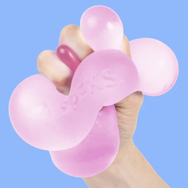 Speks Jumbo Gump Squish Ball Fidget Toy - Moon Jelly 4 Inch