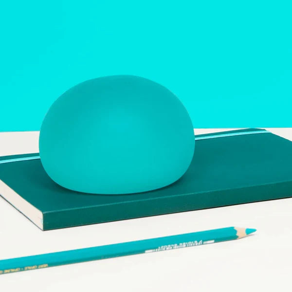 Speks Jumbo Gump Squish Ball Fidget Toy - Sea Glass 4 Inch