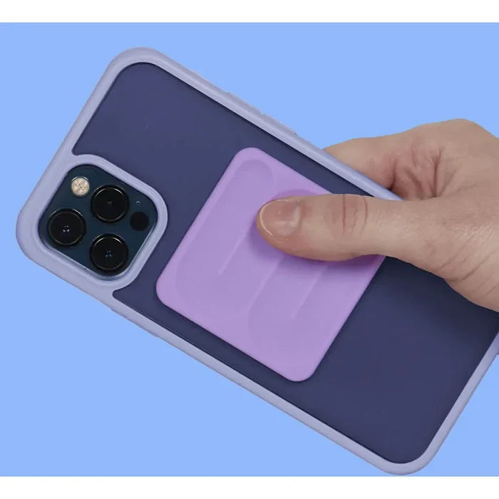 Speks Slabs Silicone Sensory Sticker - Path Square Purple