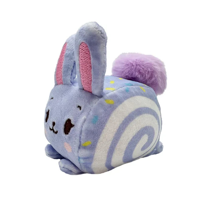 Squish Berries 4 Inch Scented Squishy Sensory Plush Toy - Purple Bunny