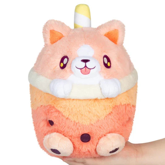 Squishable 10 Inch Mini Corgi Bubble Tea Plush Toy