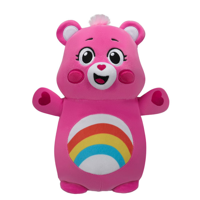 Squishmallow 10 Inch Care Bears Cheer Bear Hug Mees Plush Toy