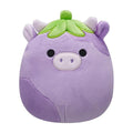 Squishmallow 12 Inch Frederick the Eggplant Cow Plush Toy