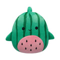 Squishmallow 5 Inch Christopher the Watermelon Shark Plush Toy