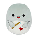 Squishmallow 5 Inch Gordon the Shark with Fishing Pole Valentine Plush Toy