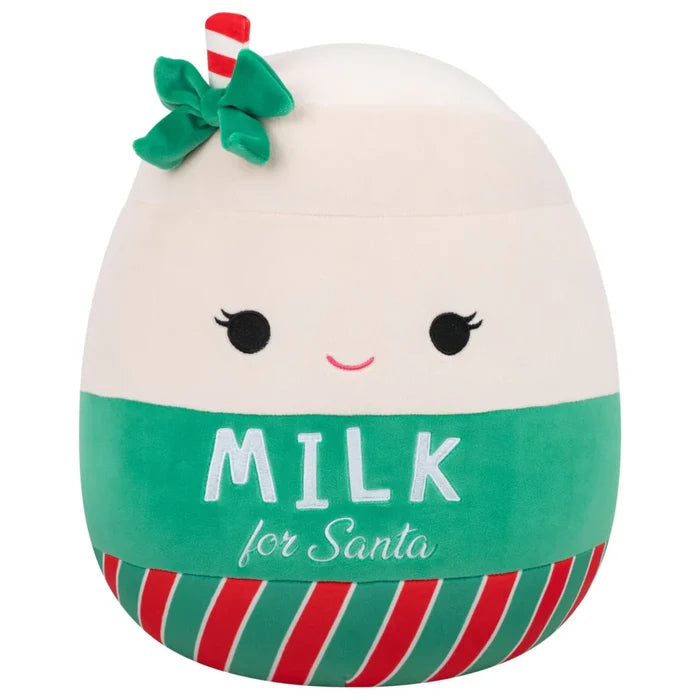 Squishmallow 5 Inch Hedda the Milk for Santa Christmas Plush Toy