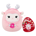 Squishmallow 5 Inch Lala the Lamb with Ornament Christmas Plush Toy