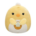 Squishmallow 5 Inch Aimee the Chick with Basket Easter Plush Toy - Owl & Goose Gifts