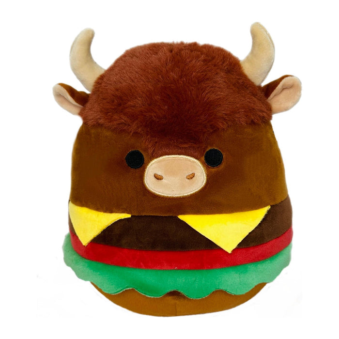 Squishmallow 8 Inch Dunkie the Bison Burger Plush Toy