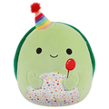 Squishmallow 8 Inch Henry the Turtle with Birthday Hat Plush Toy