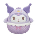 Squishmallow 8 Inch Kuromi in Chick Costume Easter Sanrio Plush Toy - Owl & Goose Gifts