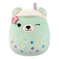 Squishmallow 8 Inch Mae the Boba Bear Easter Plush Toy