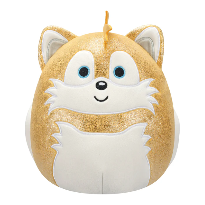 Squishmallow 8 Inch Sonic the Hedgehog TAILS Metallic Plush Toy *FINAL SALE*