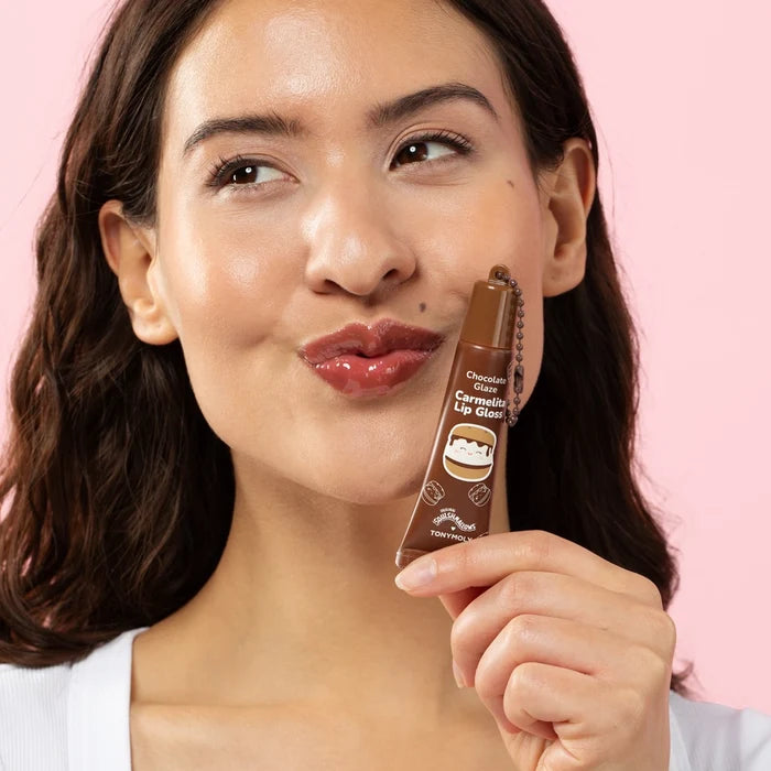 Squishmallow X TONYMOLY Patty and Carmelita's Lip Gloss Duo