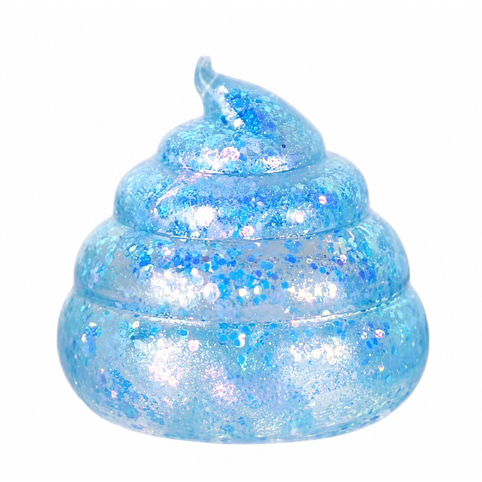 Sugar Gel Squishy 2.5 Inch Poop Swirl Maltose Filled Sensory Toy - Assorted
