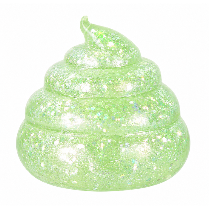 Sugar Gel Squishy 2.5 Inch Poop Swirl Maltose Filled Sensory Toy - Assorted